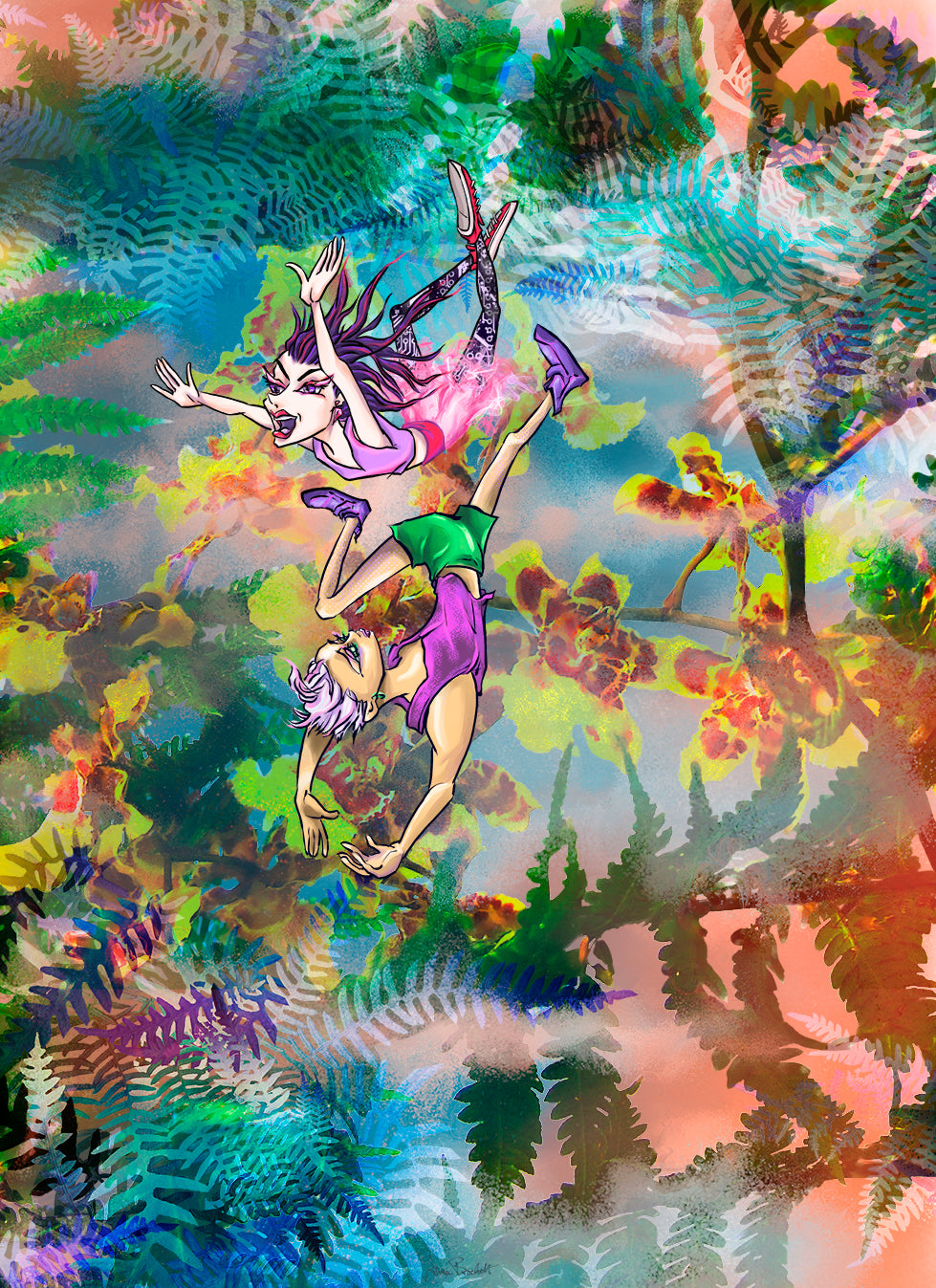 Mz Anna.B shows Limited Edition Art Prints by the unique Anna Brockett