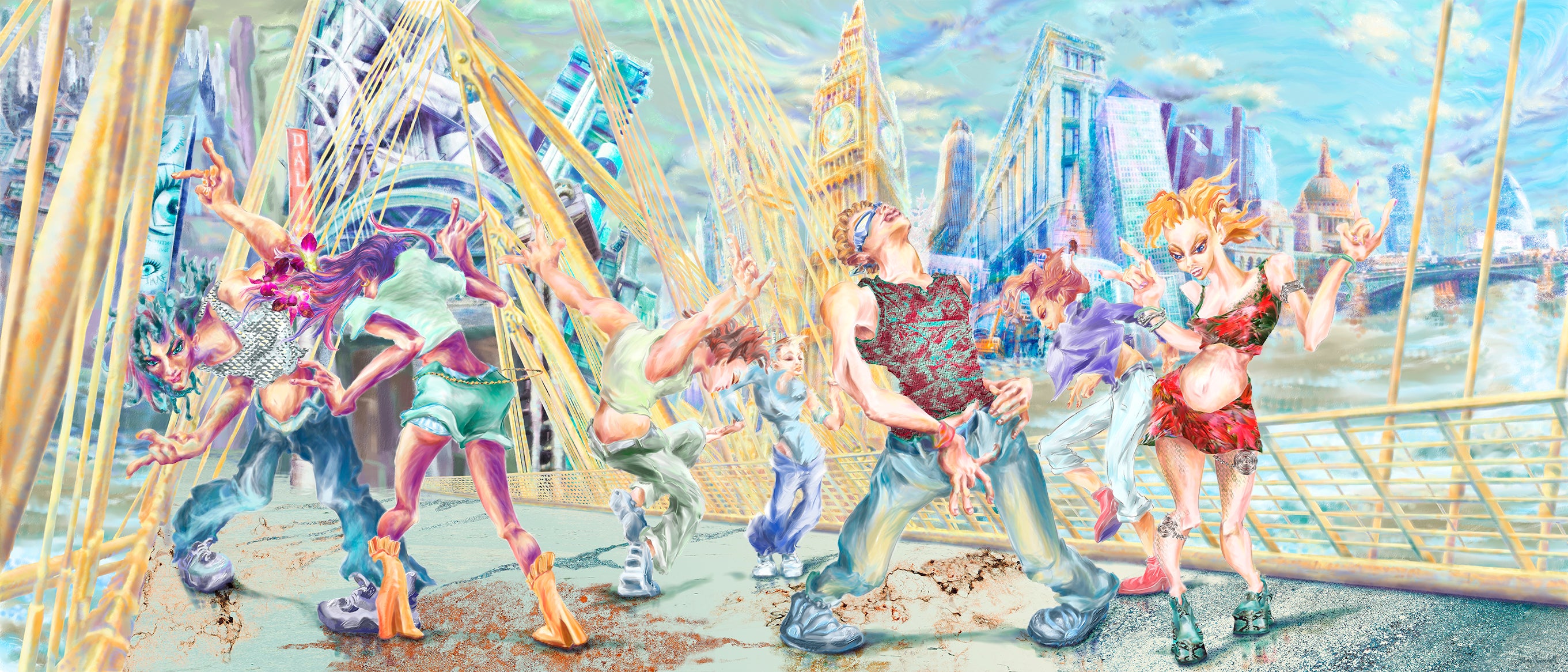 Mz Anna.B shows Limited Edition Art Prints by the unique Anna Brockett